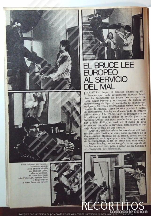 Cine: BRUCE LEE EUROPEO ROGER PASCHY - Foto 1
