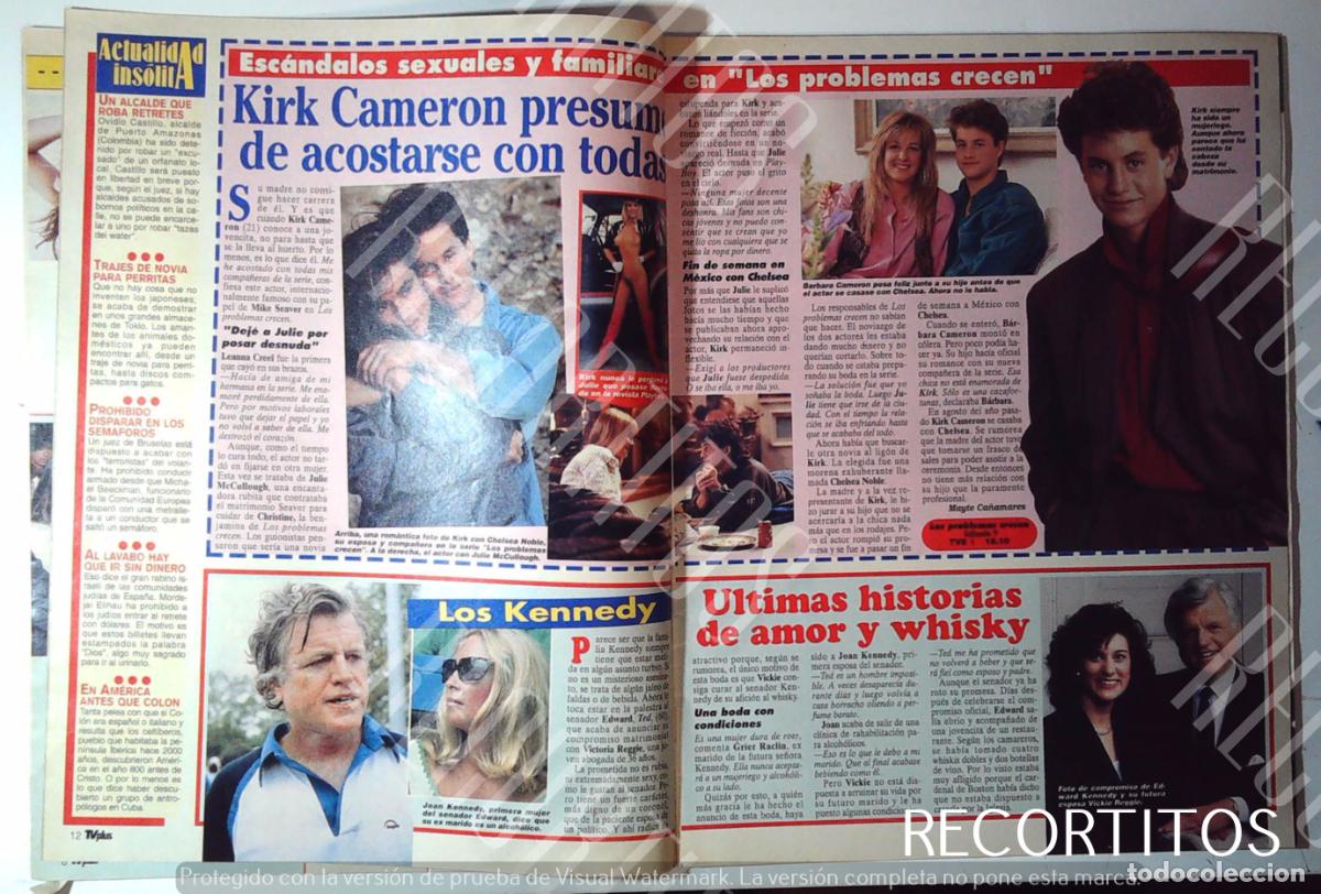 Cinema: KIRK CAMERON LOS PROBLEMAS CRECEN