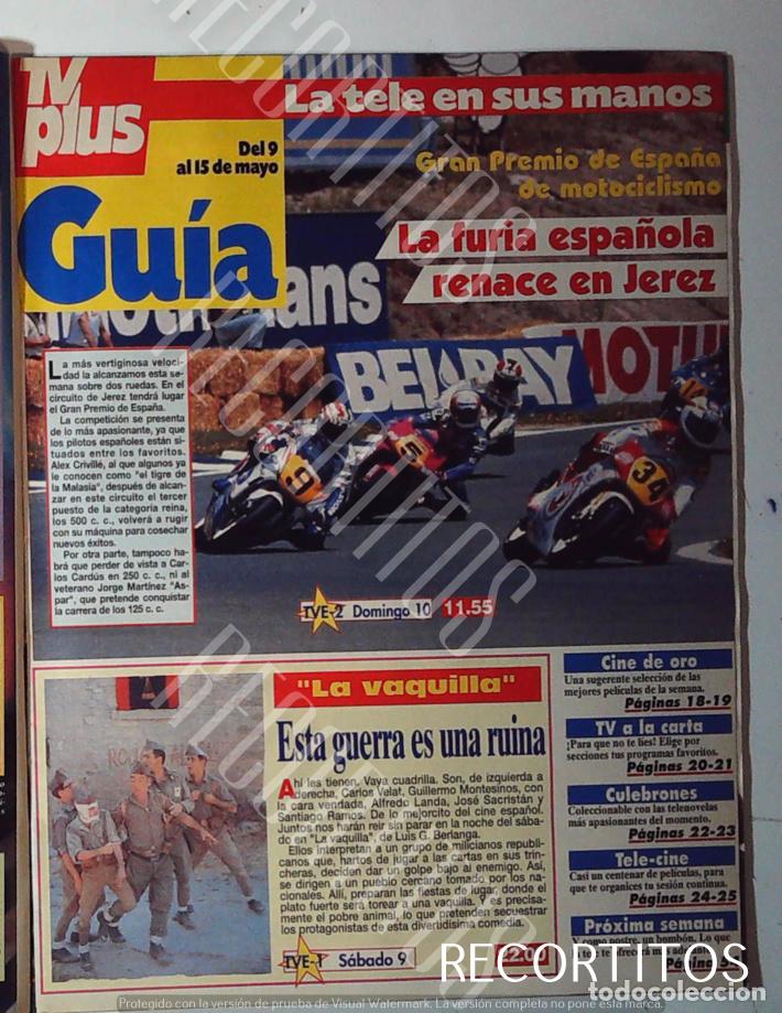Cinema: GRAN PREMIO DE ESPA&Ntilde;A DE MOTOCICLISMO &Ntilde;LA VAQUILLA