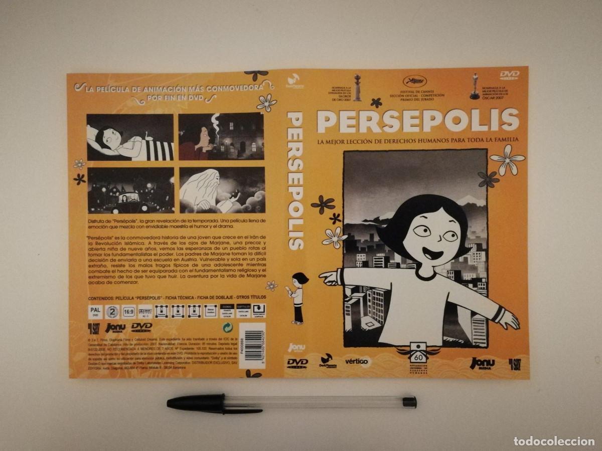Cinema: CARATULA ORIGINAL -A4- PERSEPOLIS - DIBUJOS ANIMADOS - ANIMACION