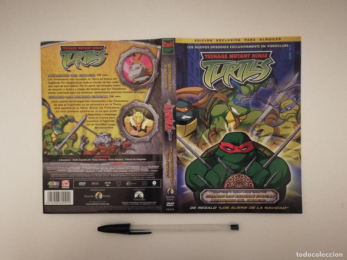 Cinema: CARATULA ORIGINAL -A4- Teenage Mutant Ninja Turtles - DIBUJOS ANIMADOS -ANIMACION-Las Tortugas Ninja
