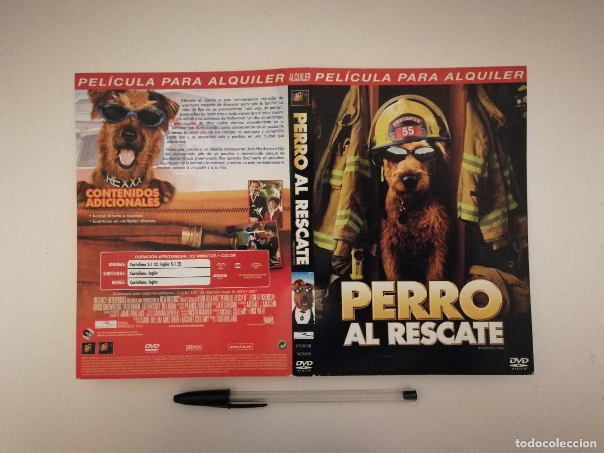 Cinema: CARATULA ORIGINAL -A4- PERRO AL RESCATE - INFANTIL
