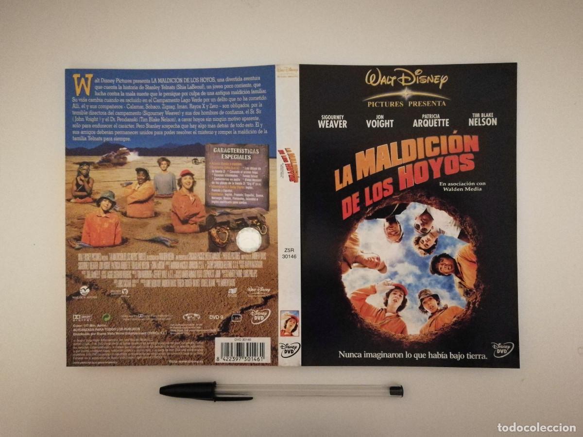 Cinema: CARATULA ORIGINAL -A4- LA MALDICION DE LOS HOYOS - WALT DISNEY