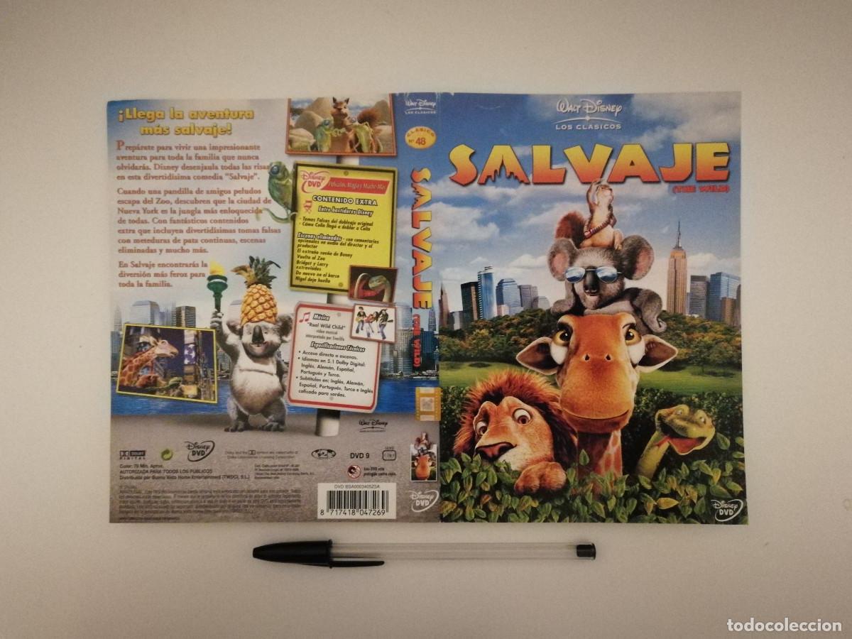 Cinema: CARATULA ORIGINAL -A4- SALVAJE THE WILD - WALT DISNEY