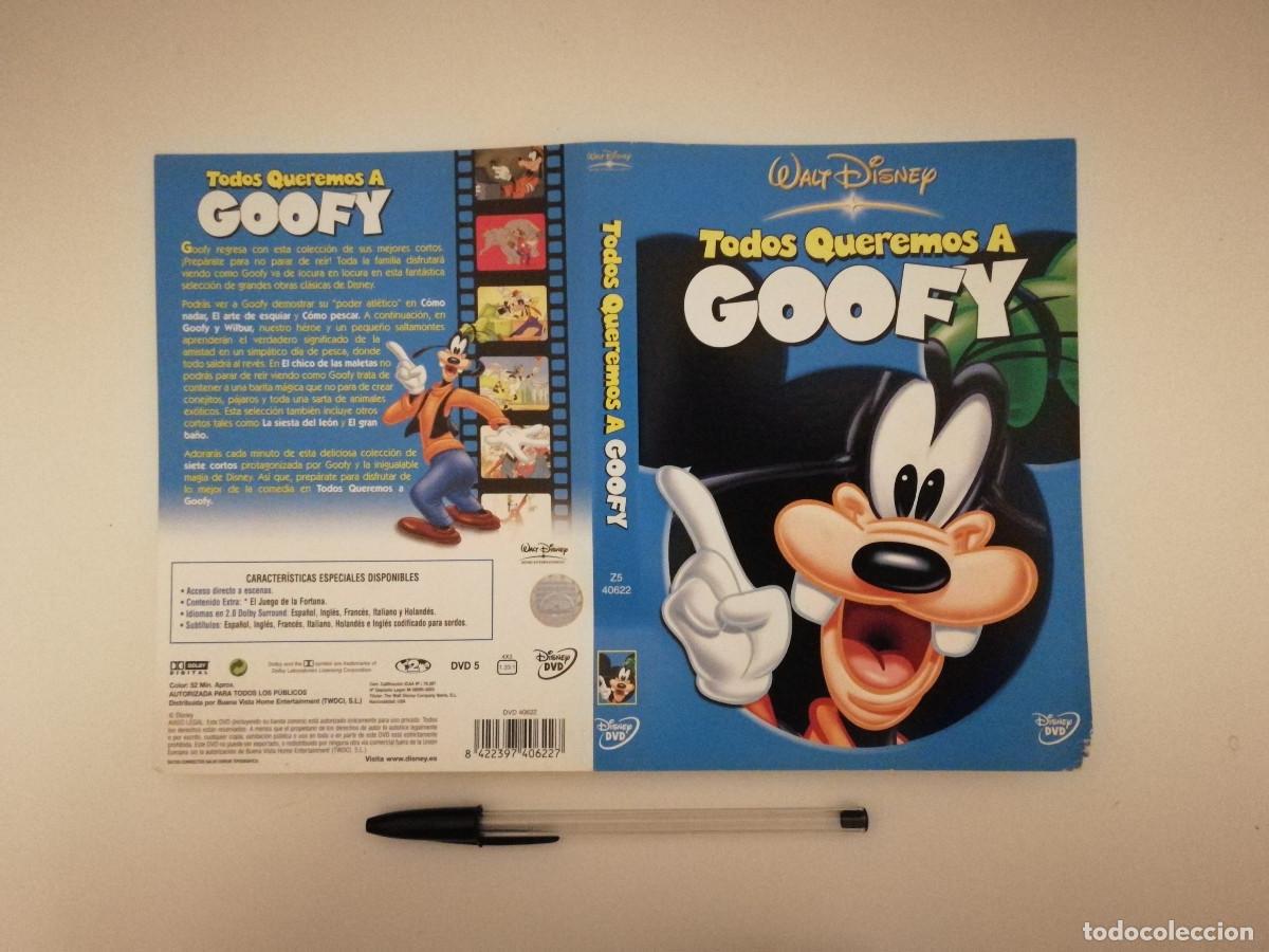Cinema: CARATULA ORIGINAL -A4- TODOS QUEREMOS A GOOFY - WALT DISNEY
