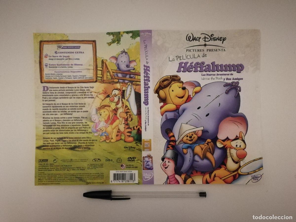 Cinema: CARATULA ORIGINAL -A4- La pel&iacute;cula de Heffalump (Winnie Pooh y el peque&ntilde;o efelante) -WALT DISNEY
