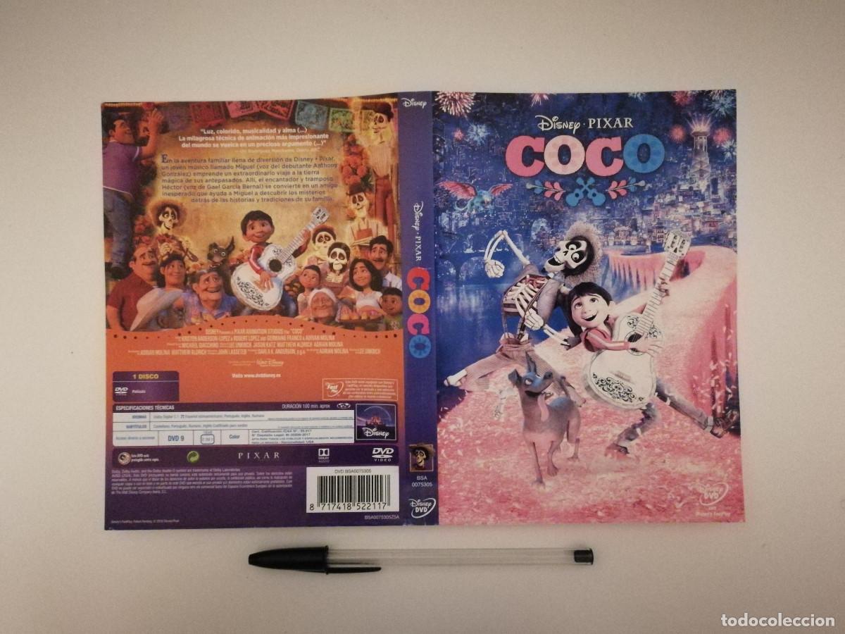 Cinema: CARATULA ORIGINAL -A4- COCO - WALT DISNEY