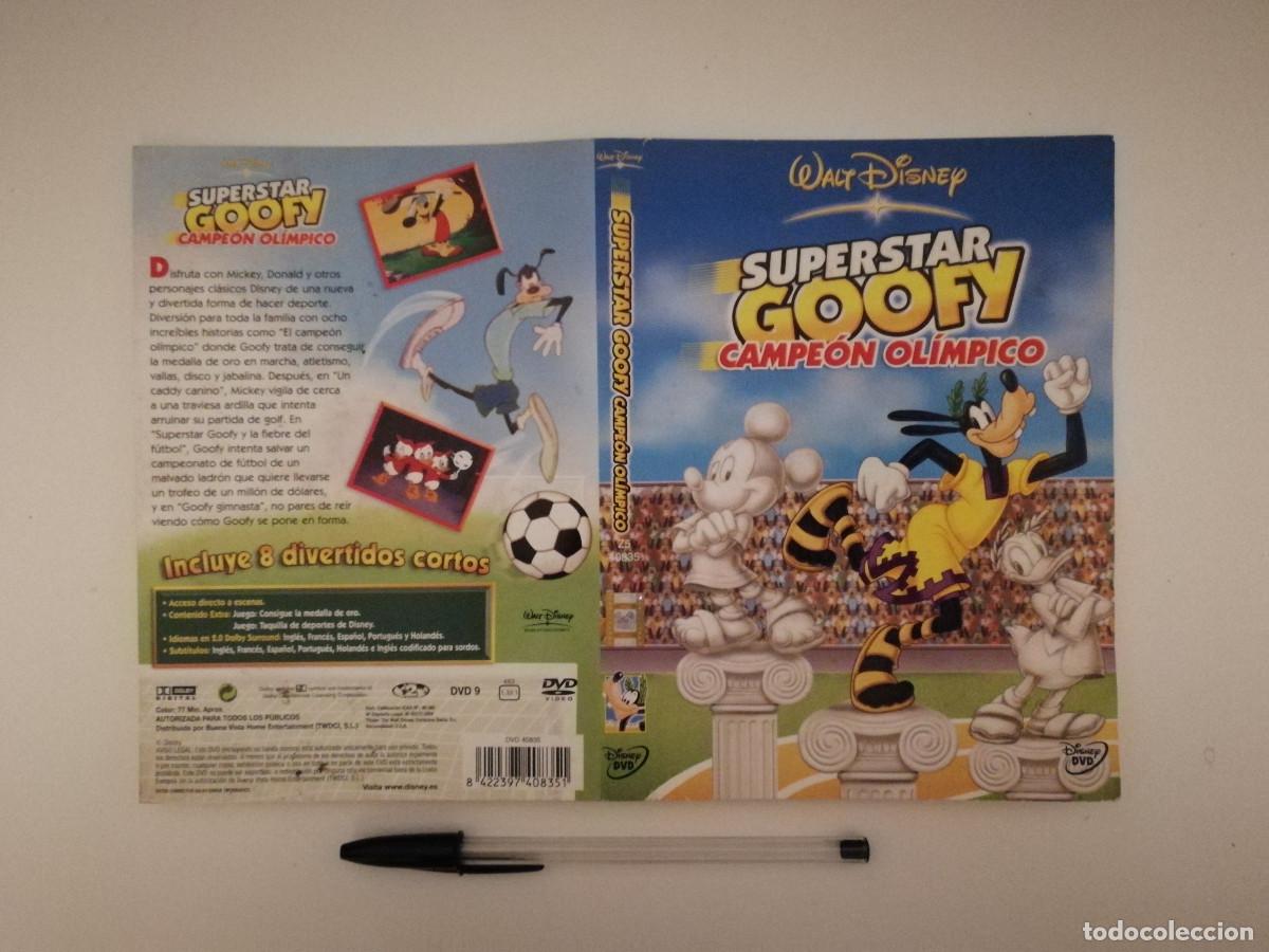 Cinema: CARATULA ORIGINAL -A4- SUPERSTAR GOOFY CAMPEON OLIMPICO - WALT DISNEY