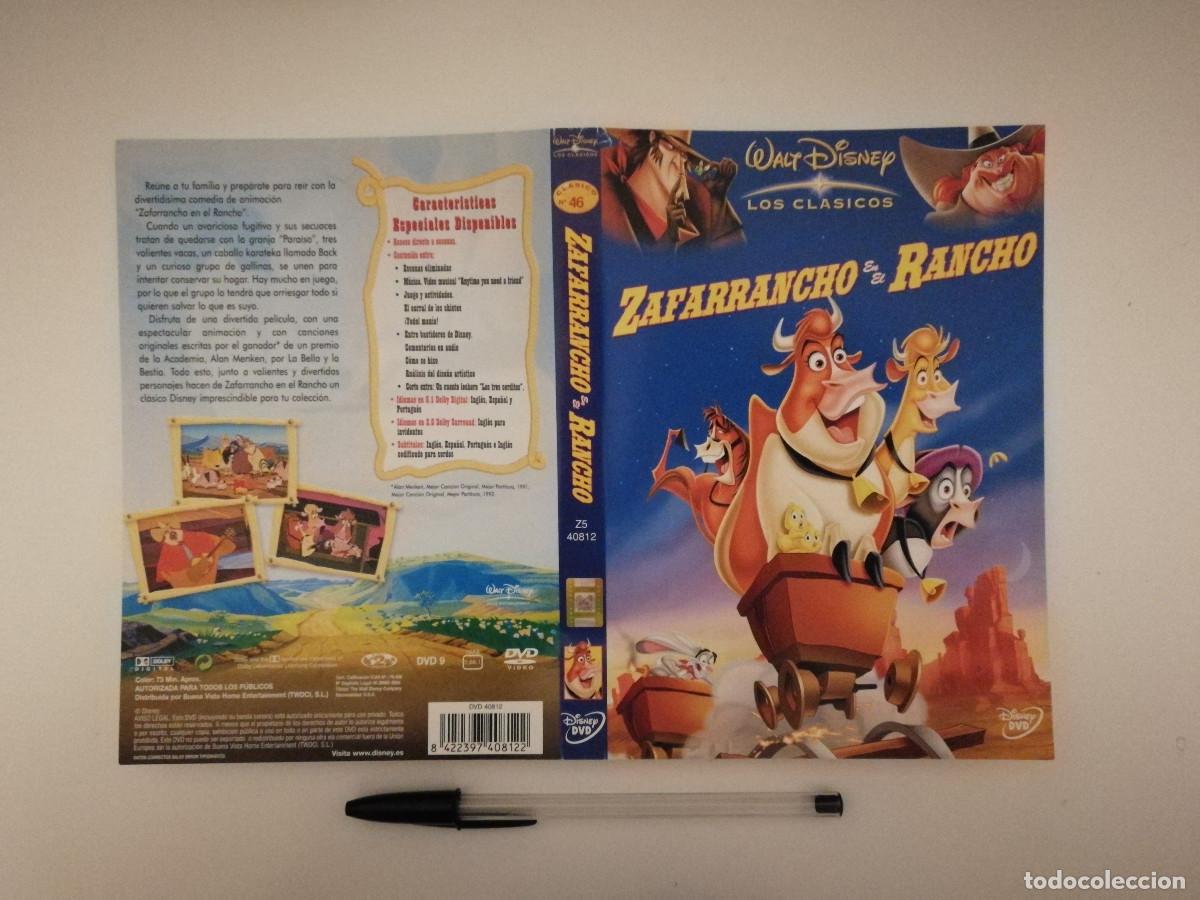 Cinema: CARATULA ORIGINAL -A4- ZAFARRANCHO EN EL BOSQUE - WALT DISNEY