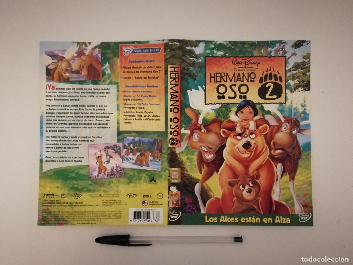Cinema: CARATULA ORIGINAL -A4- HERMANO OSO 2 - WALT DISNEY