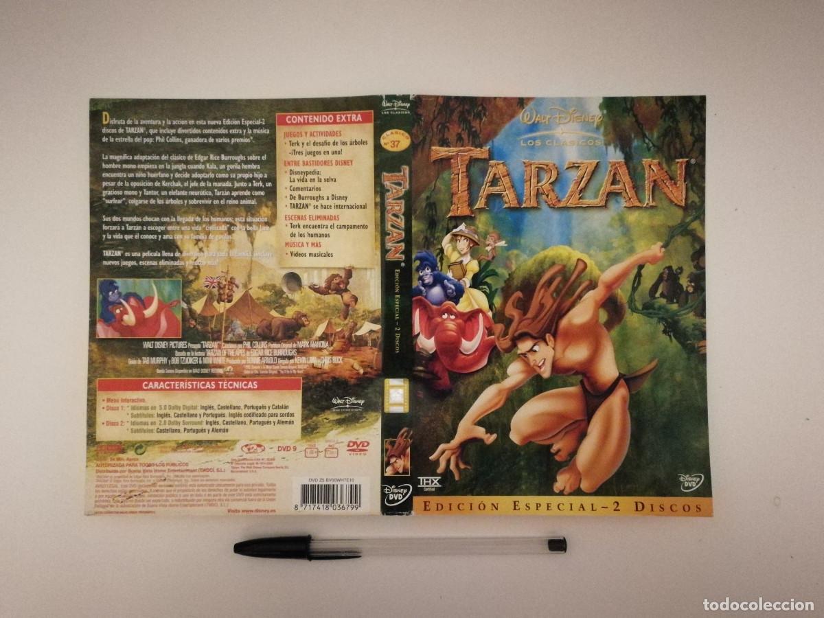 Cinema: CARATULA ORIGINAL -A4- TARZAN - WALT DISNEY