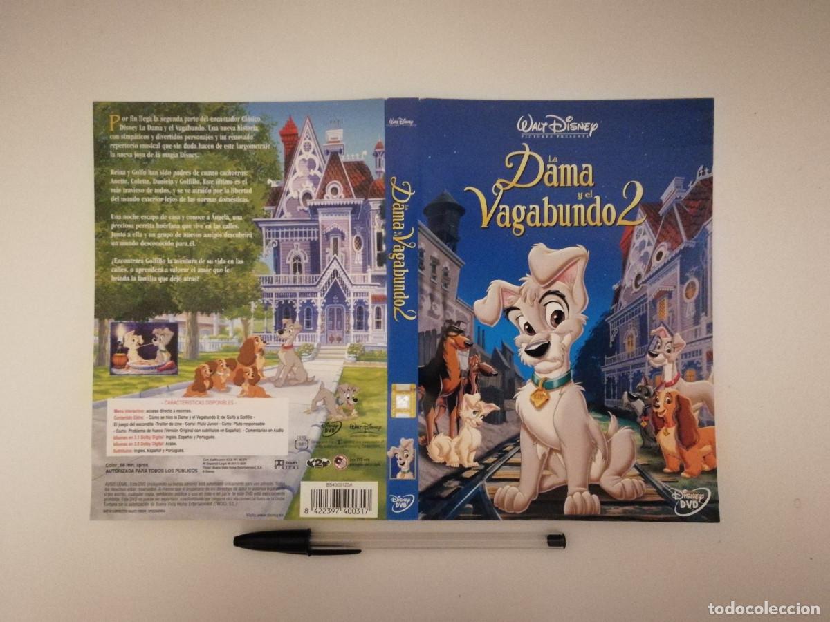 Cinema: CARATULA ORIGINAL -A4- LA DAMA Y EL VAGABUNDO 2 - WALT DISNEY