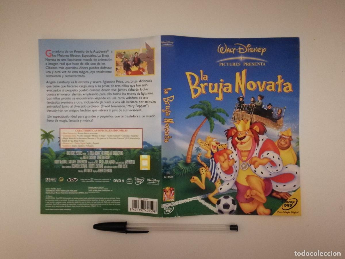 Cinema: CARATULA ORIGINAL -A4- LA BRUJA NOVATA - WALT DISNEY