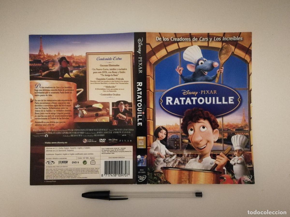Cinema: CARATULA ORIGINAL -A4- RATATOUILLE - WALT DISNEY