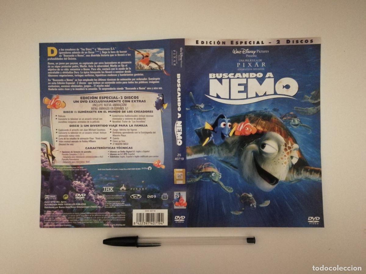 Cinema: CARATULA ORIGINAL -A4- BUSCANDO A NEMO - WALT DISNEY