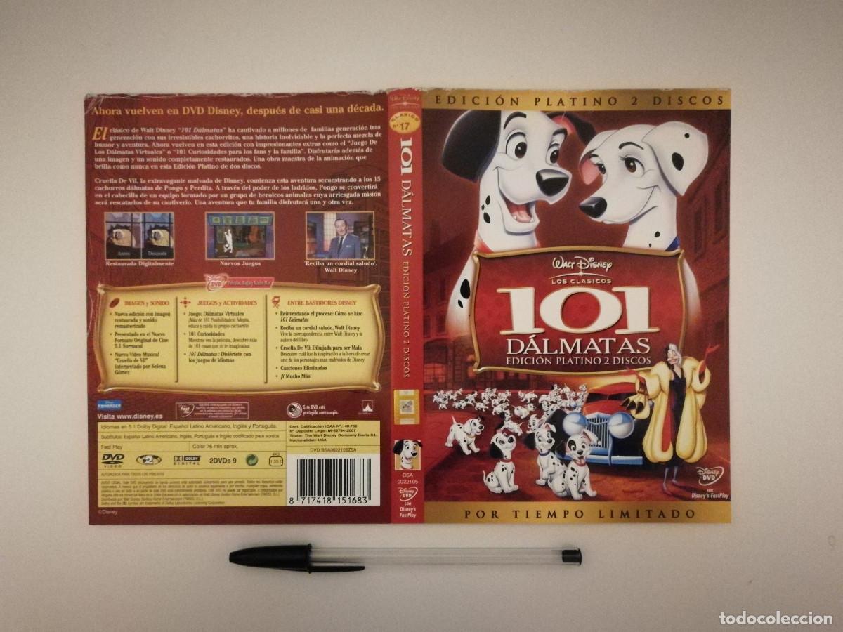 Cinema: CARATULA ORIGINAL -A4- 101 DALMATAS - WALT DISNEY