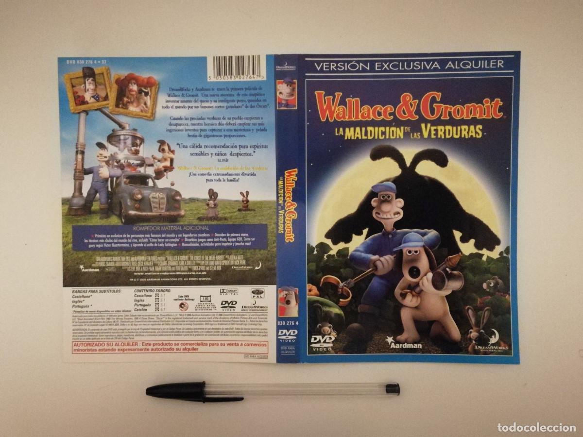 Cinema: CARATULA ORIGINAL -A4- Wallace y Gromit LA MALDICION DE LAS VERDURAS - DIBUJOS ANIMADOS - ANIMACION