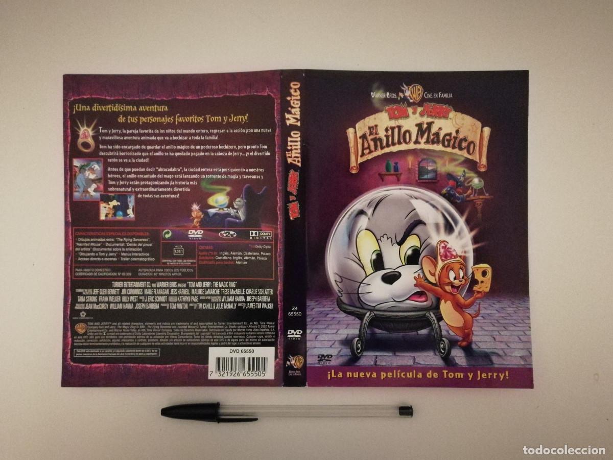 Cinema: CARATULA ORIGINAL -A4- Tom y Jerry EL ANILLO MAGICO - DIBUJOS ANIMADOS - ANIMACION