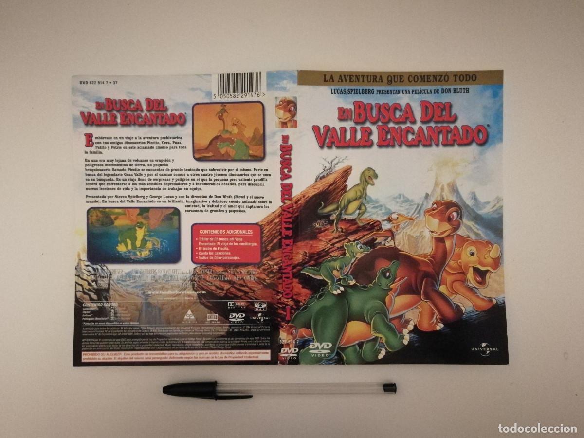 Cinema: CARATULA ORIGINAL -A4- En busca del Valle Encantado - DIBUJOS ANIMADOS - ANIMACION