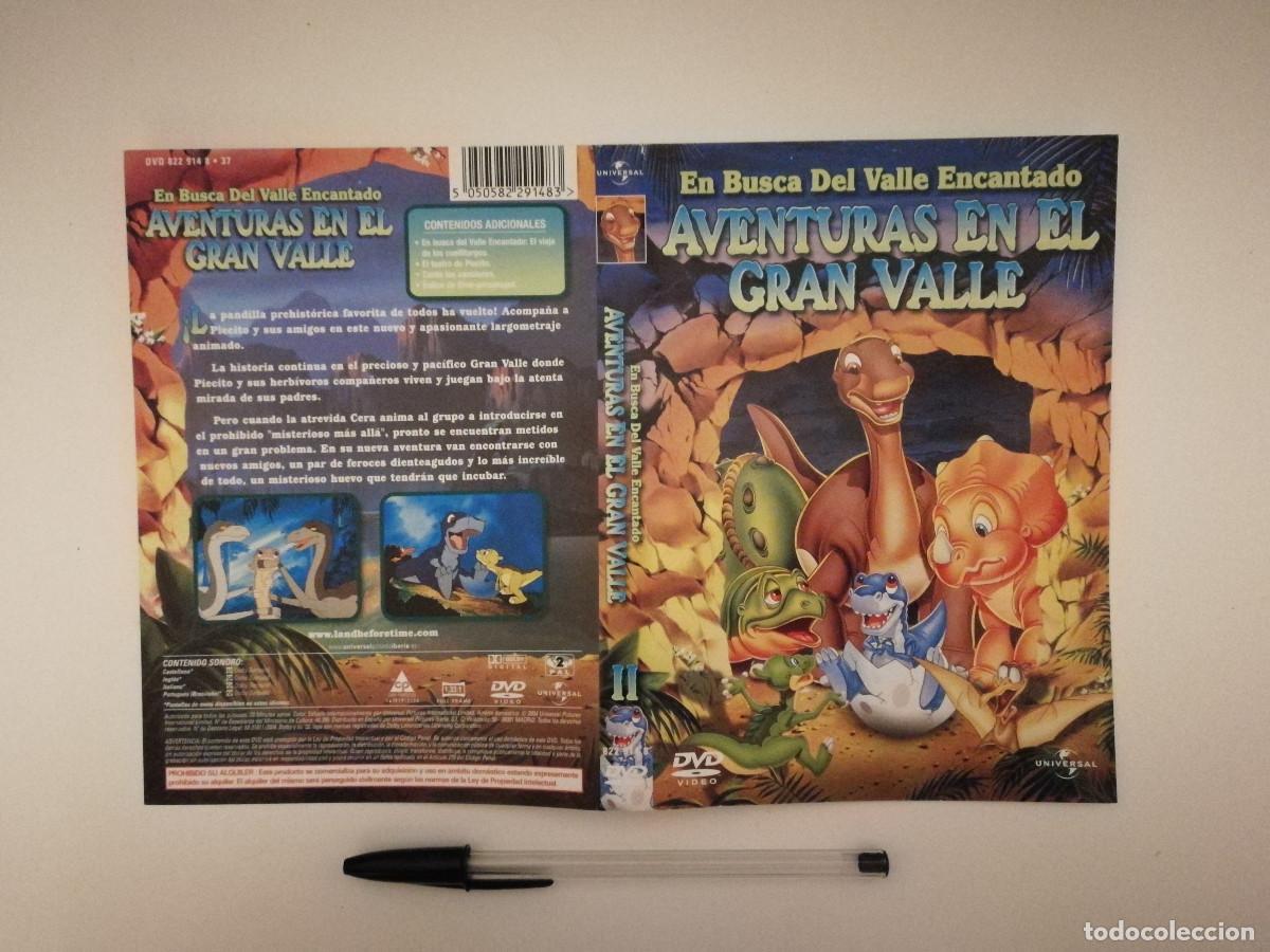 Cinema: CARATULA ORIGINAL -A4- En busca del Valle Encantado AVENTURAS EN EL GRAN VALLE - DIBUJOS ANIMADOS