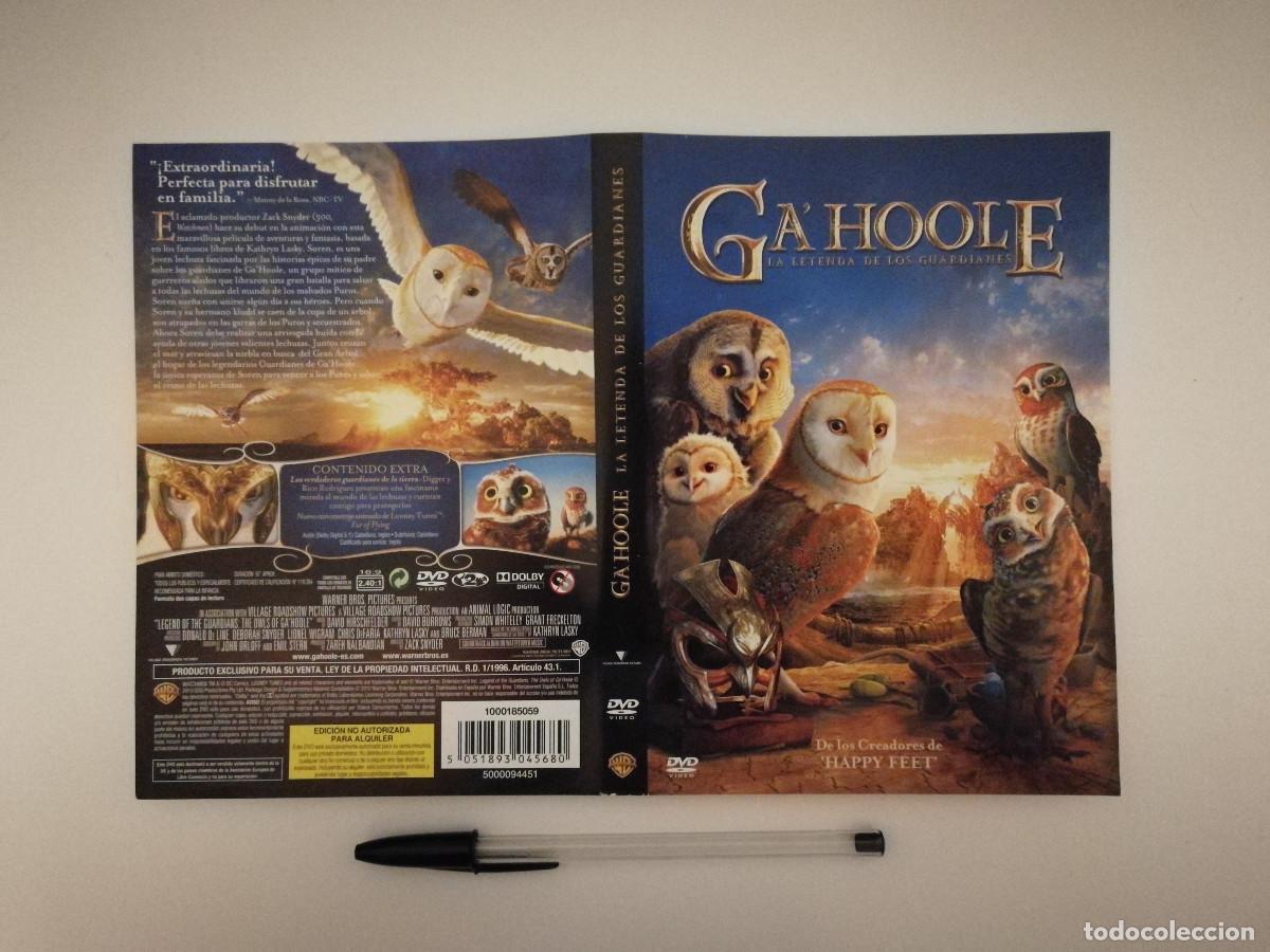 Cinema: CARATULA ORIGINAL -A4- Ga'Hoole: la leyenda de los guardianes - DIBUJOS ANIMADOS - ANIMACION
