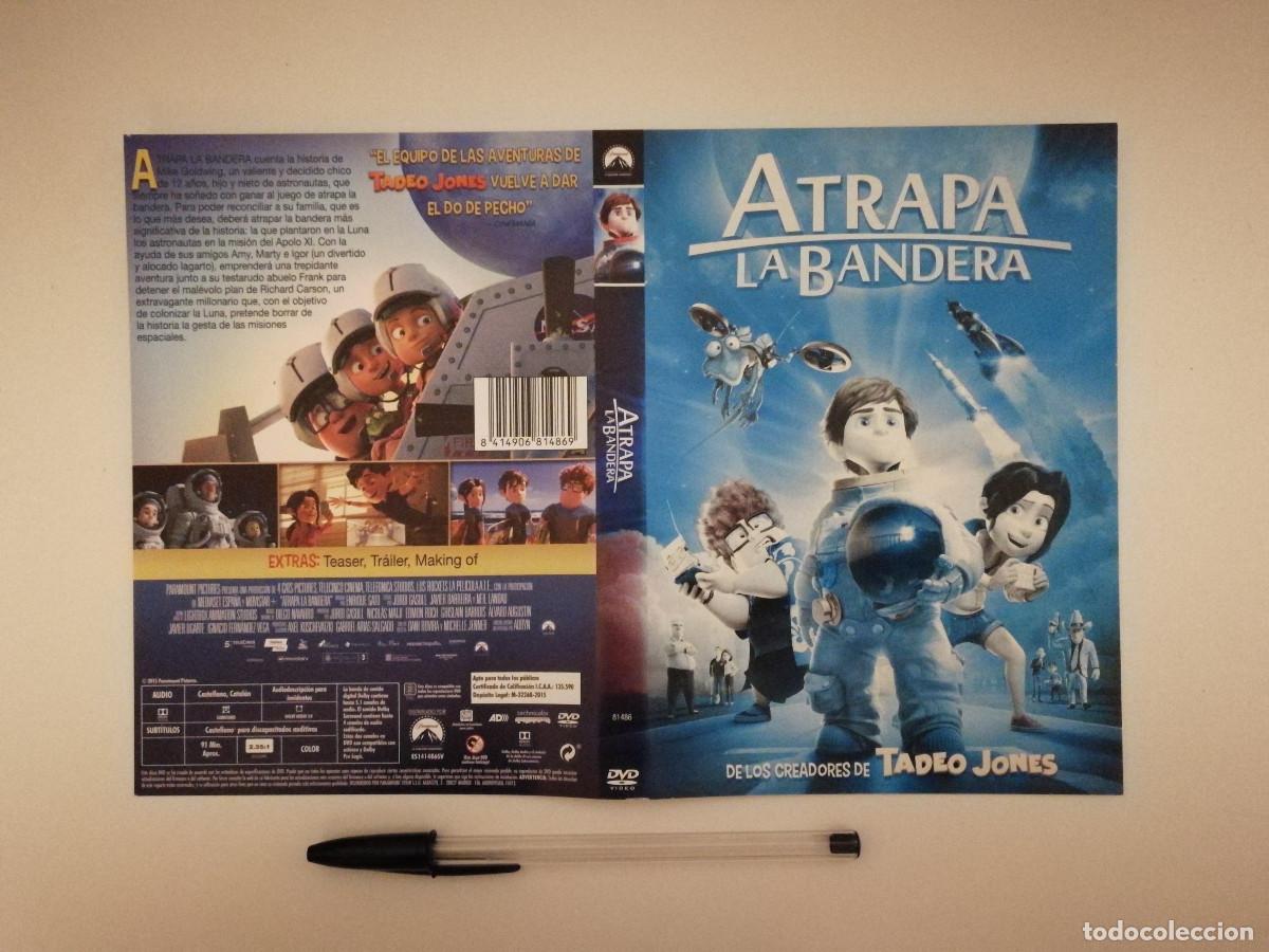 Cinema: CARATULA ORIGINAL -A4- ATRAPA LA BANDERA - DIBUJOS ANIMADOS - ANIMACION