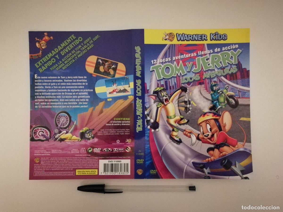 Cinema: CARATULA ORIGINAL -A4- TOM Y JERRY LOCAS AVENTURAS - DIBUJOS ANIMADOS - ANIMACION