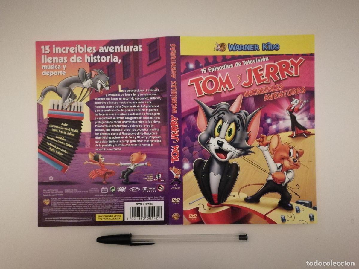 Cinema: CARATULA ORIGINAL -A4- TOM Y JERRY INCREIBLES AVENTURAS - DIBUJOS ANIMADOS - ANIMACION
