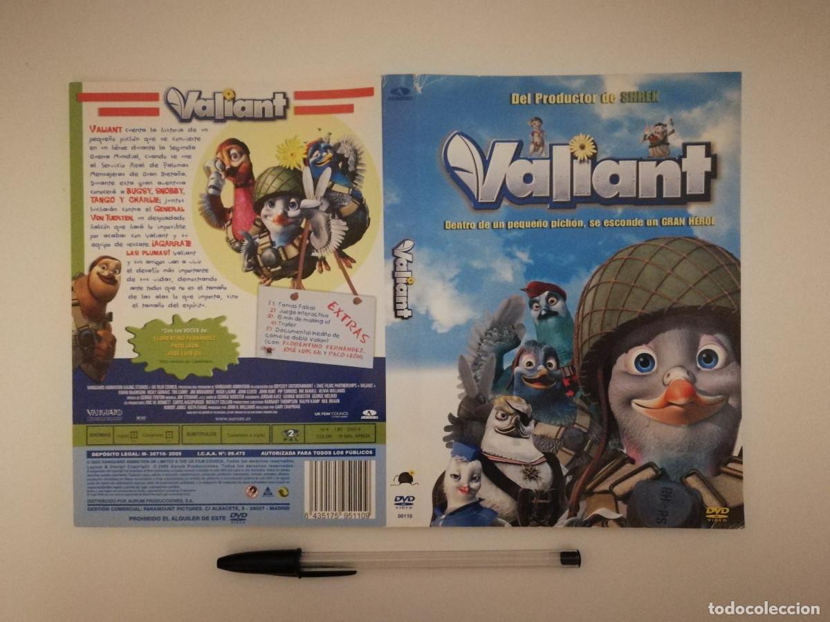 Cinema: CARATULA ORIGINAL -A4- VALIANT - DIBUJOS ANIMADOS - ANIMACION