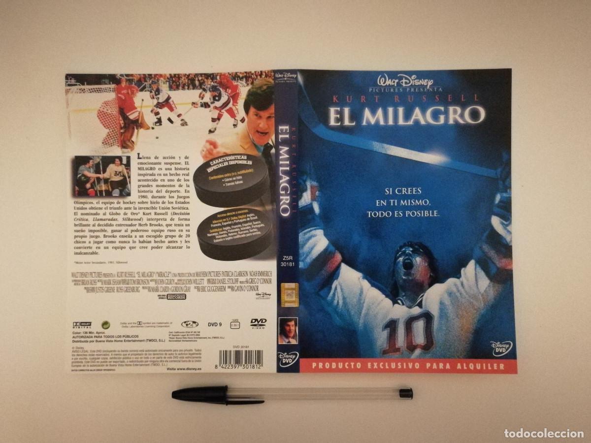 Cinema: CARATULA ORIGINAL -A4- EL MILAGRO - WALT DISNEY