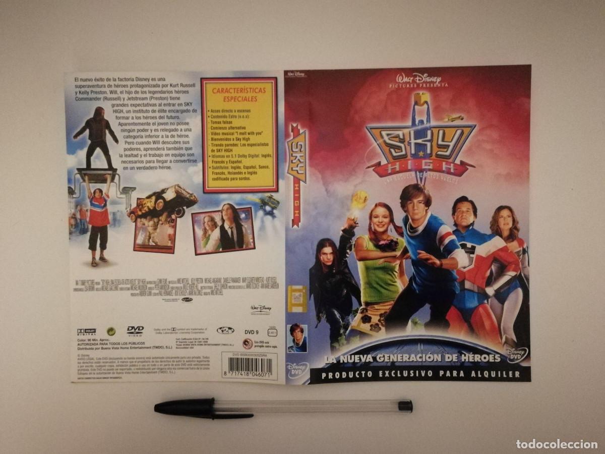 Cinema: CARATULA ORIGINAL -A4- SKY HIGH - WALT DISNEY