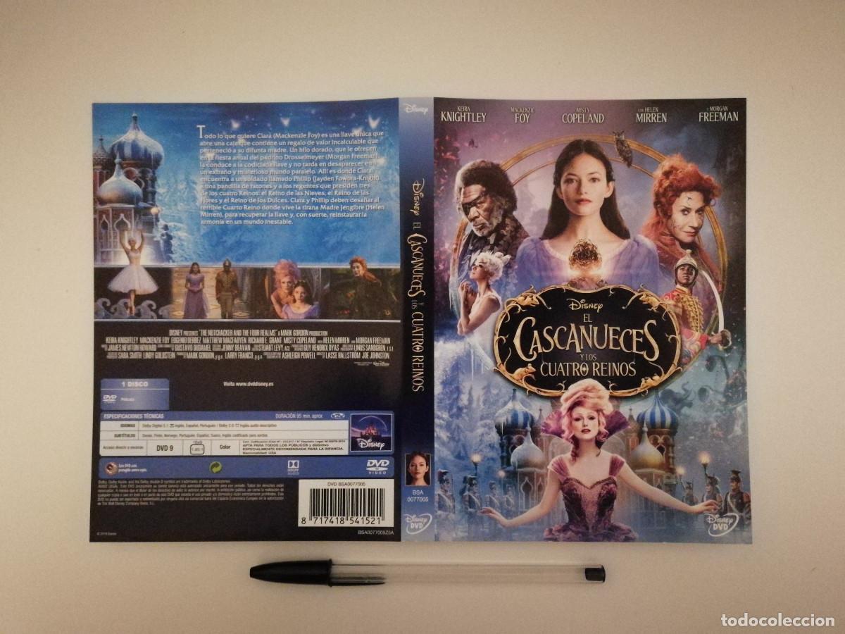 Cinema: CARATULA ORIGINAL -A4- EL CASACANUECES Y LOS CUATRO REINOS - WALT DISNEY