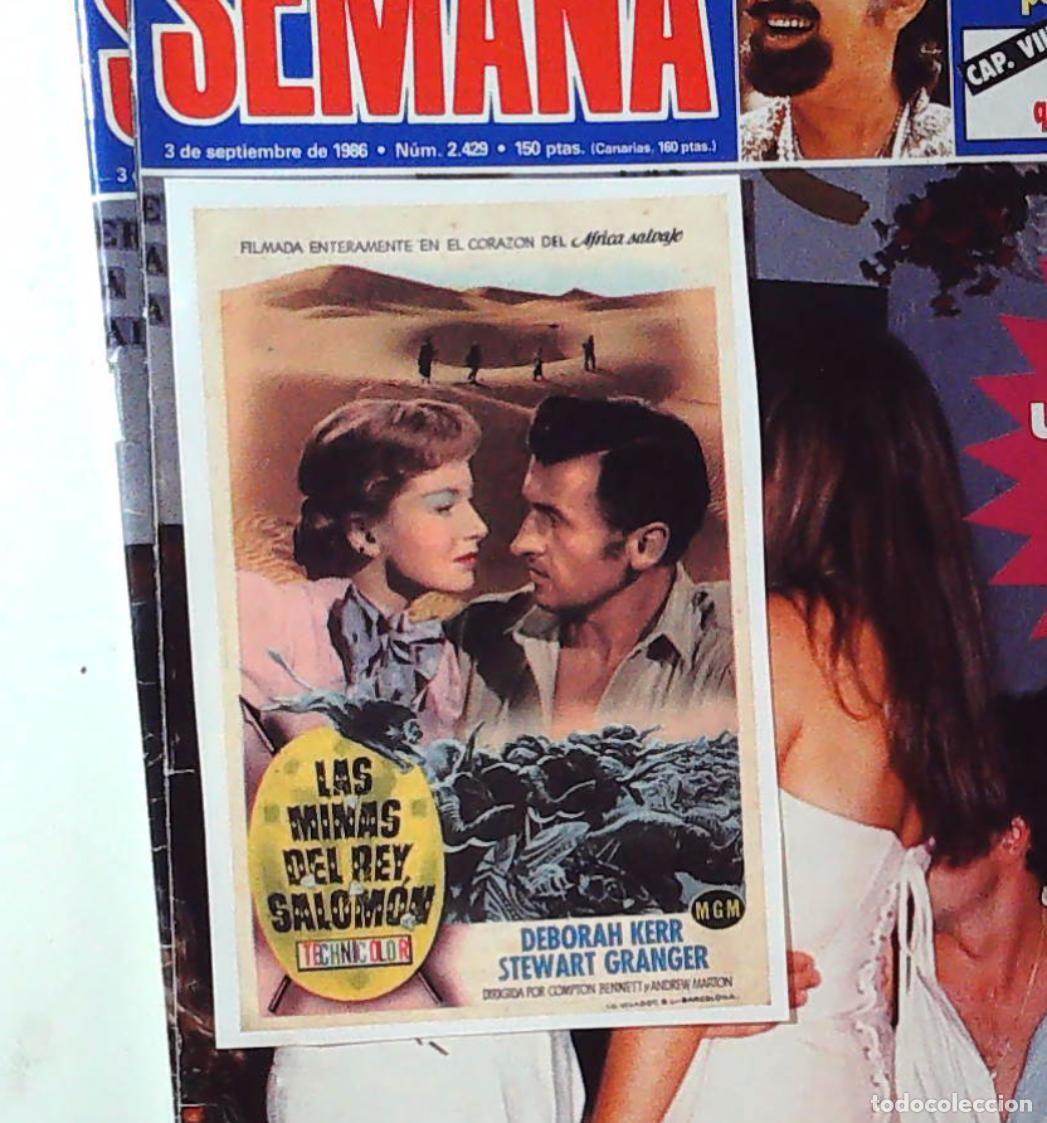 Cine: DEBORAH KERR STEWART GRANGER LAS MINAS DEL REY SALOMON