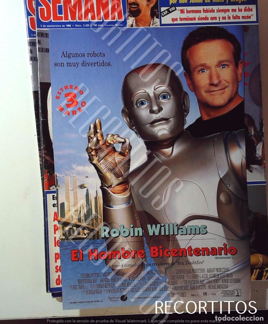 Cine: ROBIN WILLIAMS EL HOMBRE BICENTENARIO