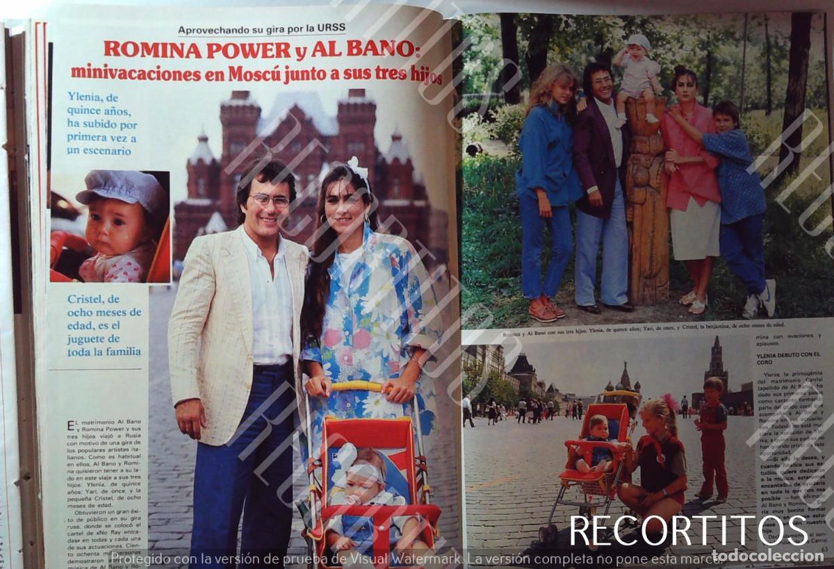Cine: romina power al bano POWELL TARYN CRISTEL YLENIA