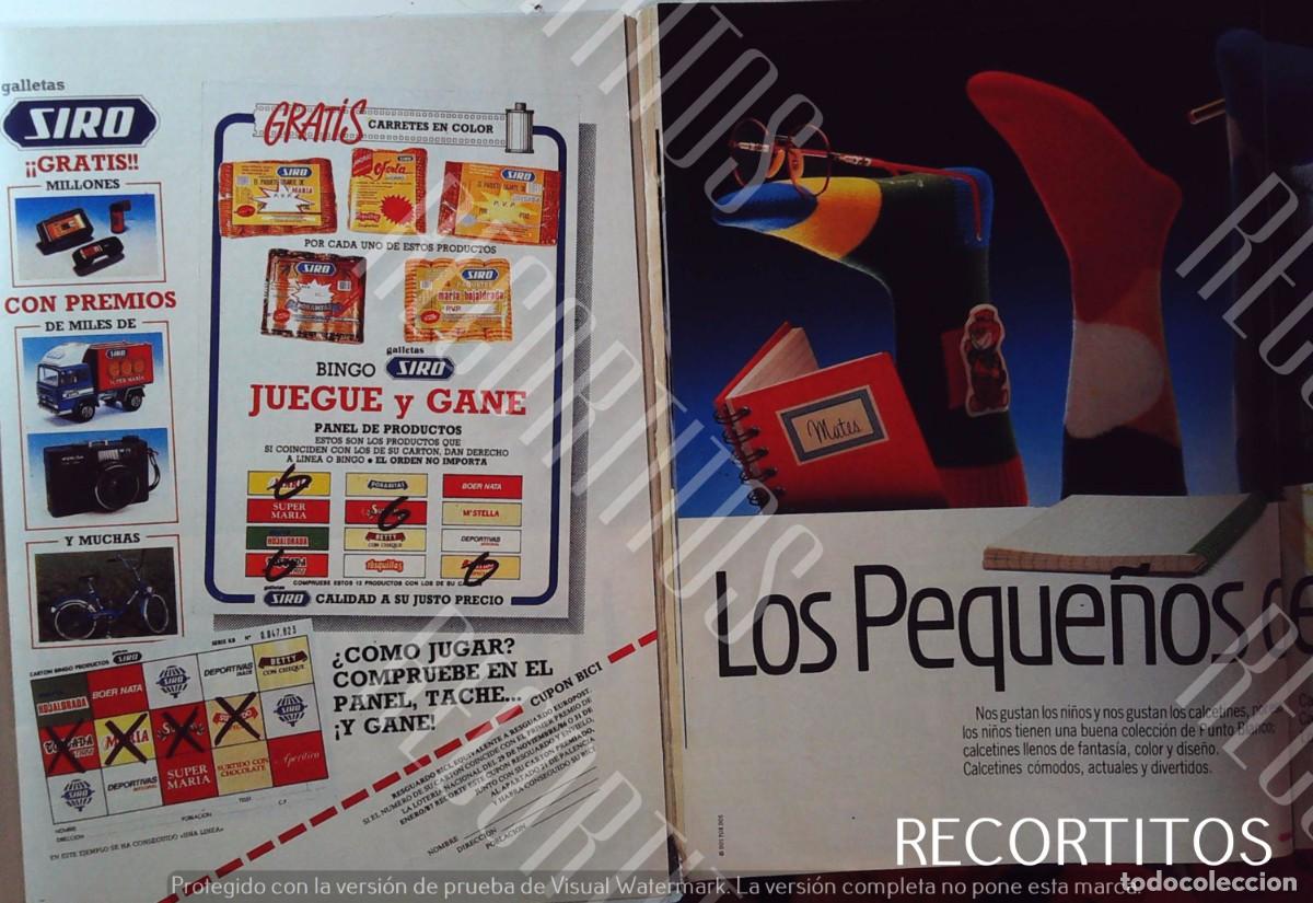 Cine: LOS JUGUETES DE LAS GALLETAS SIRO PUBLICIDAD
