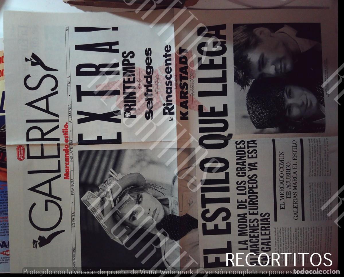 Cin&eacute;ma: GALERIAS PRECIADOS MODA 1986