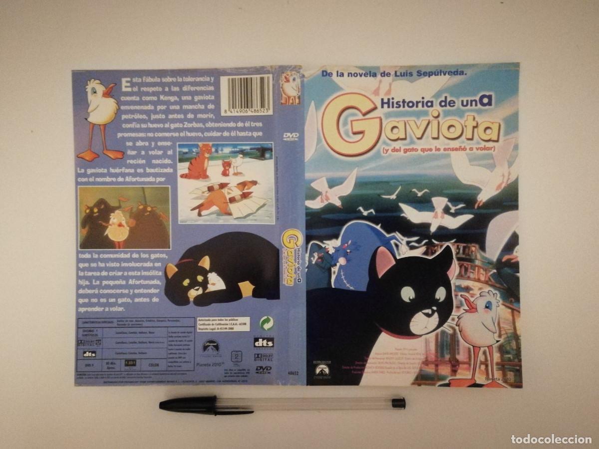 Kino: CARATULA ORIGINAL -A4- HISTORIA DE UNA GAVIOTA - DIBUJOS ANIMADOS - ANIMACION