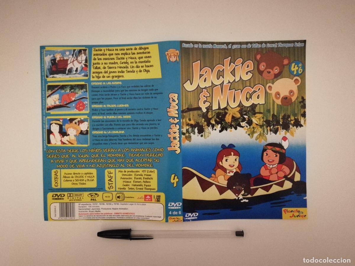 Kino: CARATULA ORIGINAL -A4- Jackie y Nuca 4 - DIBUJOS ANIMADOS - ANIMACION