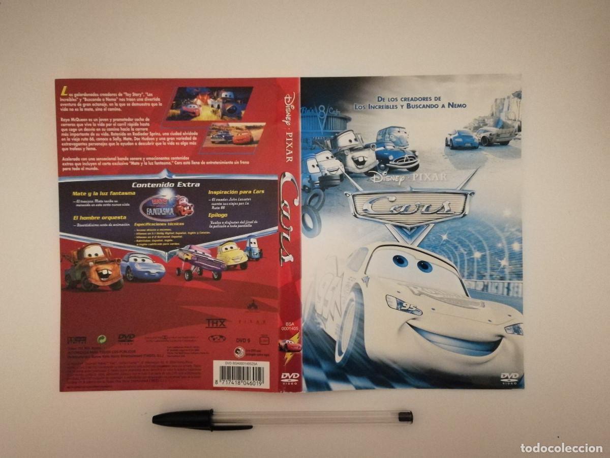 Kino: CARATULA ORIGINAL -A4- CARS - WALT DISNEY