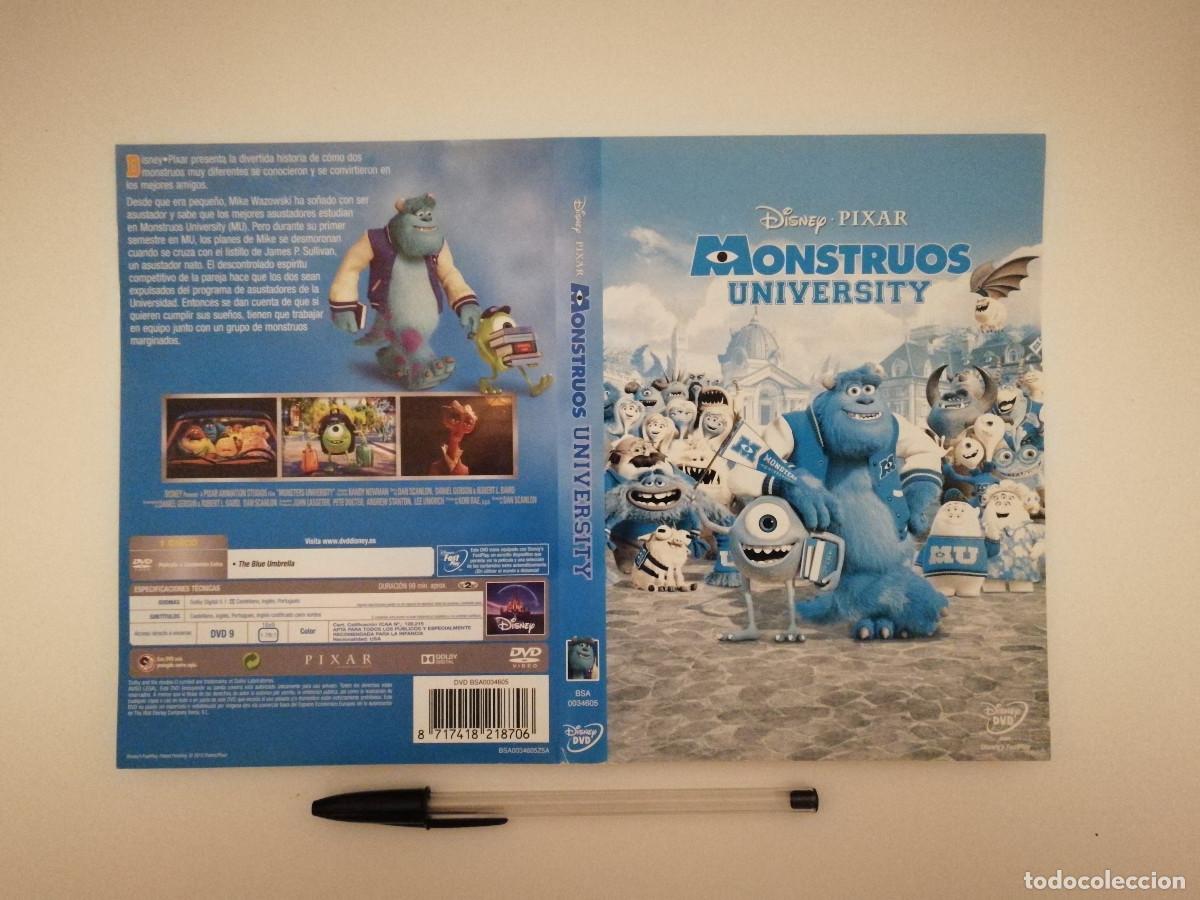 Cinema: CARATULA ORIGINAL -A4- MONSTRUOS UNIVERSITY - WALT DISNEY