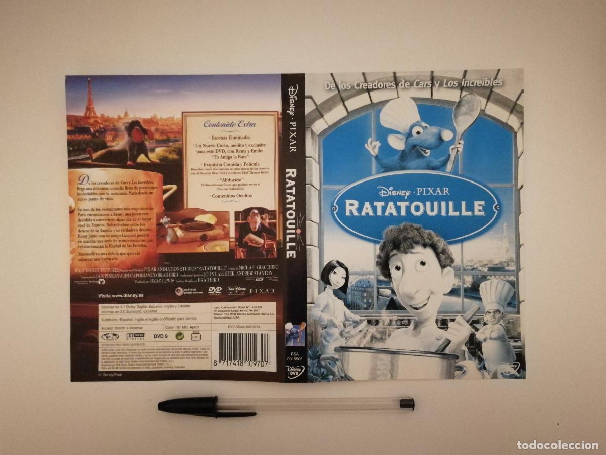 Cinema: CARATULA ORIGINAL -A4- RATATOUILLE - WALT DISNEY