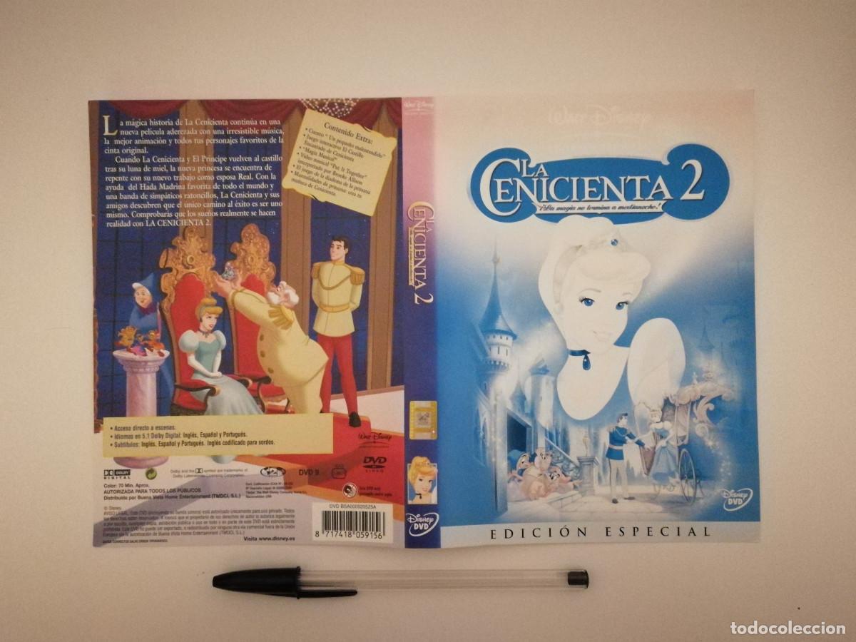 Cinema: CARATULA ORIGINAL -A4- LA CENICIENTA 2 - WALT DISNEY