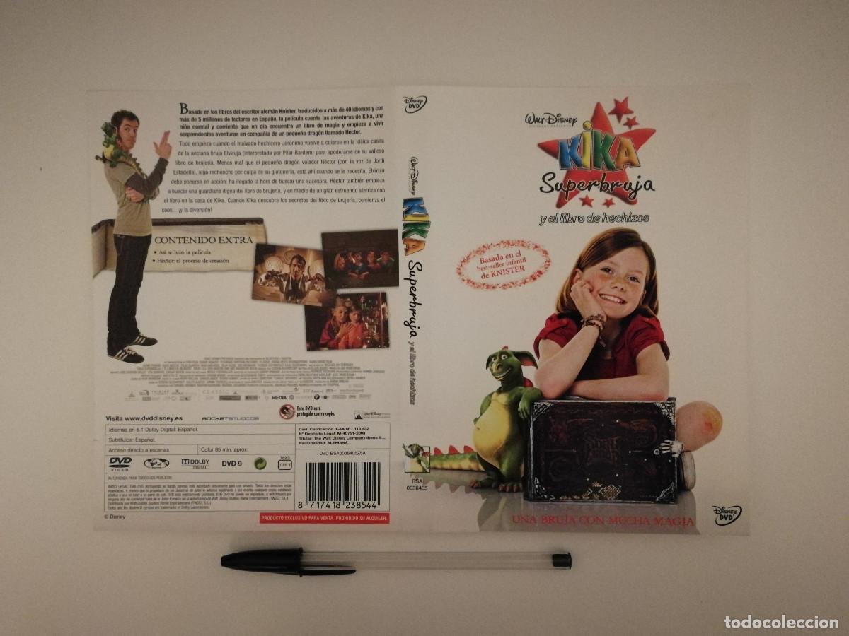 Cinema: CARATULA ORIGINAL -A4- KIKA SUPERBRUJA - WALT DISNEY