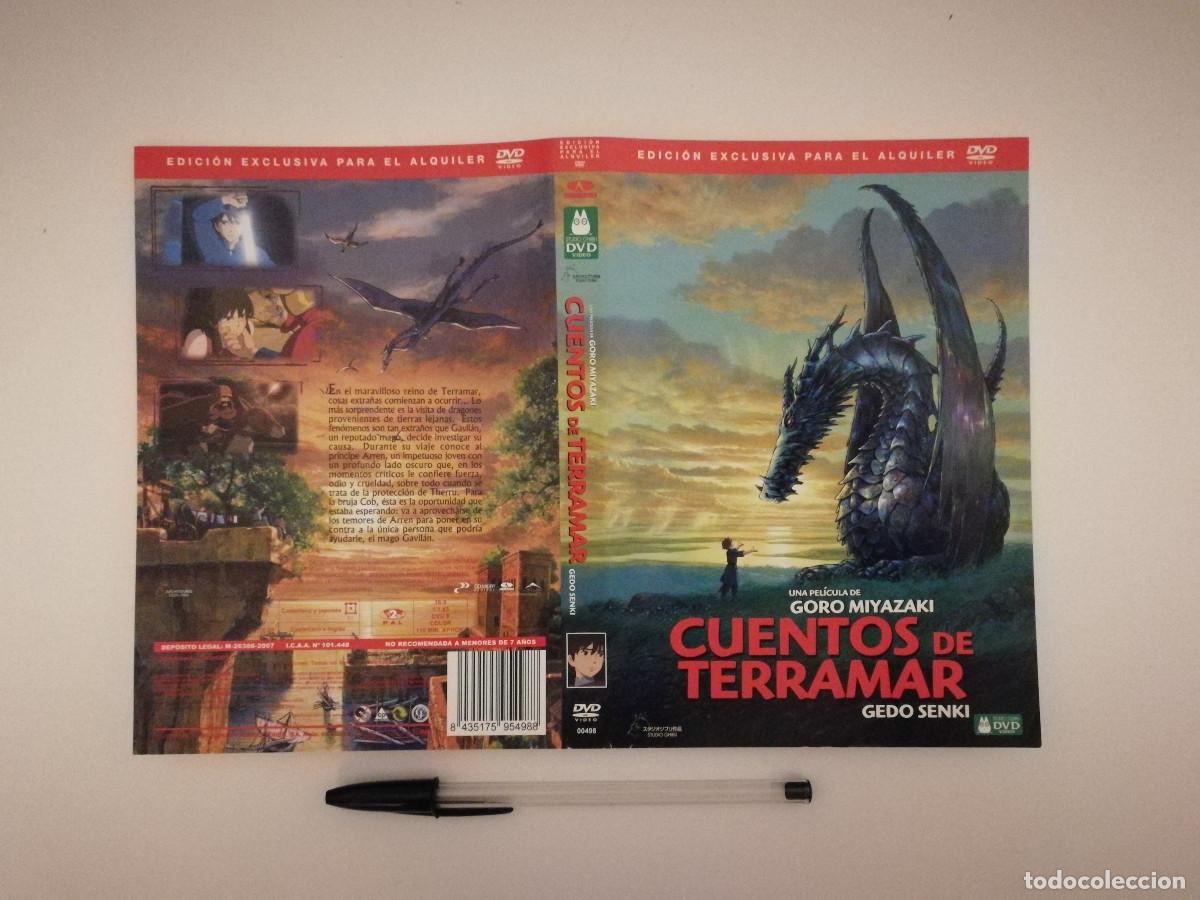 Cinema: CARATULA ORIGINAL -A4- CUENTOS DE TERRAMAR - ANIME