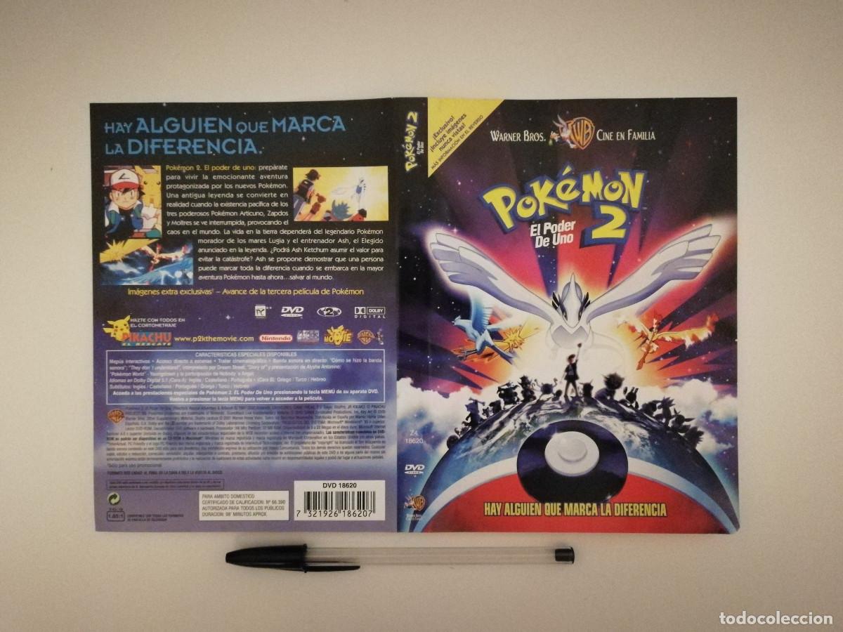 Cinema: CARATULA ORIGINAL -A4- POKEMON 2 EL PODER DE UNO - ANIME