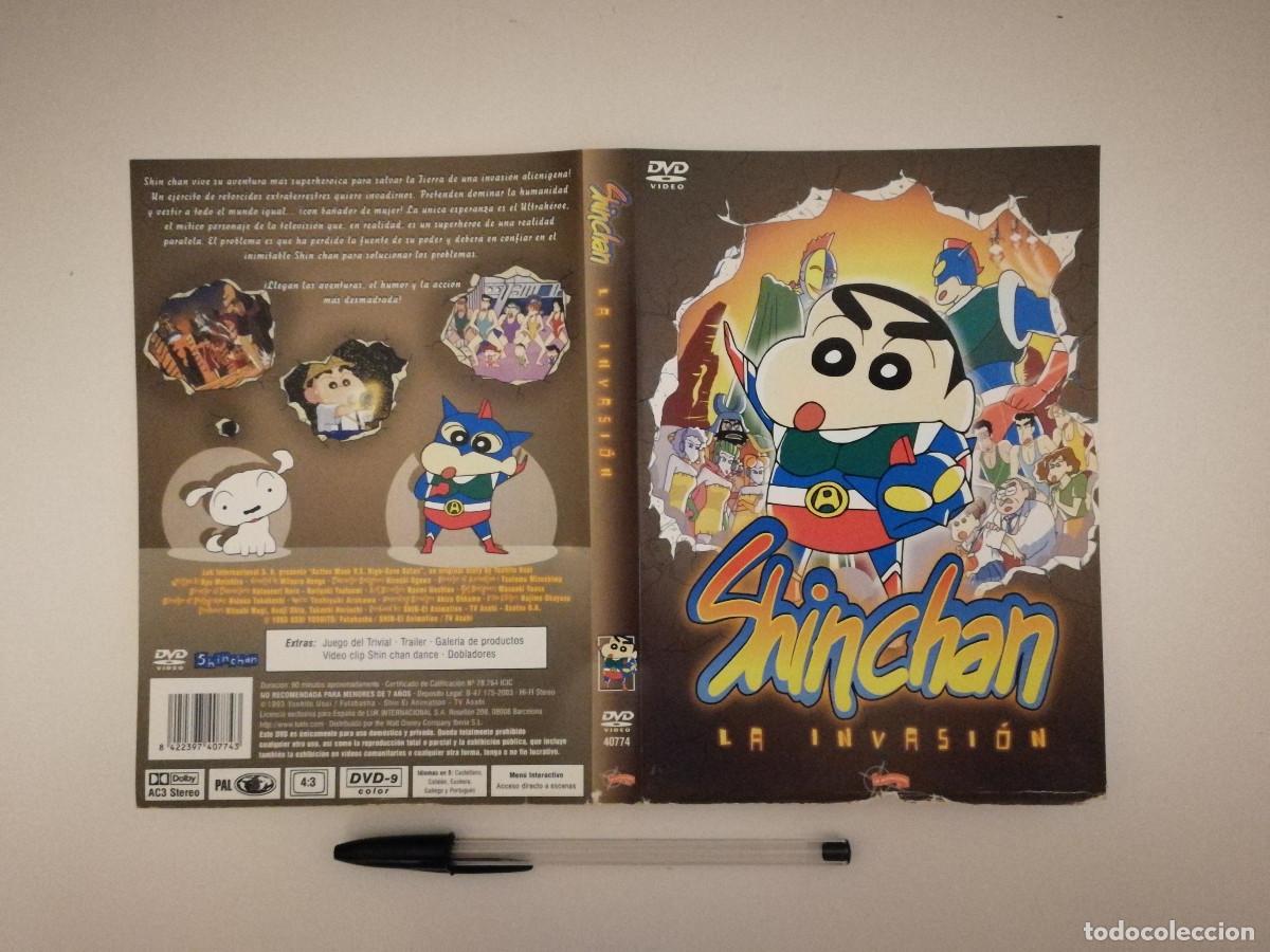 Cinema: CARATULA ORIGINAL -A4- SINCHAN LA INVASION - ANIME
