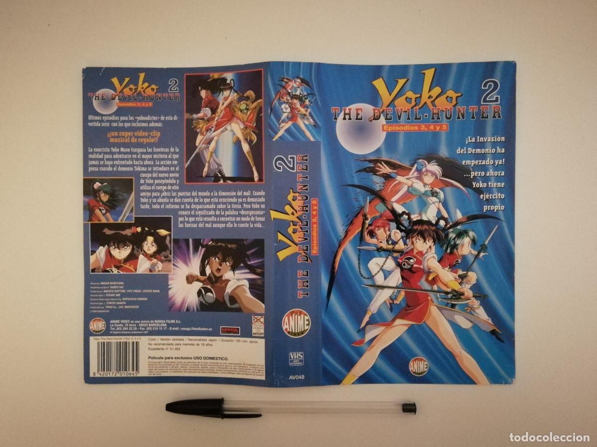 Cinema: CARATULA ORIGINAL -A4- YOKO 2 THE DEVIL HUNTER - ANIME MANGA