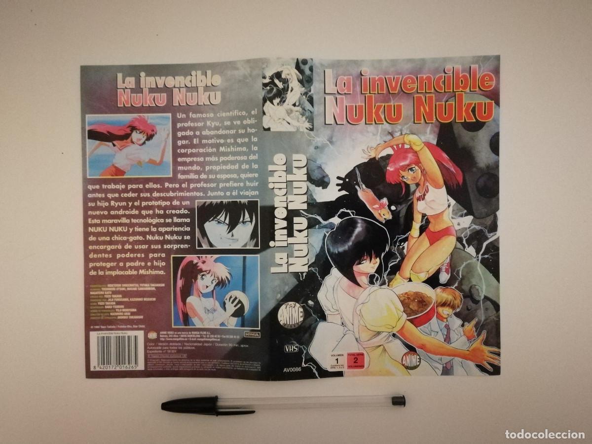 Cinema: CARATULA ORIGINAL -A4- LA INVENCIBLE NUKU NUKU - ANIME MANGA