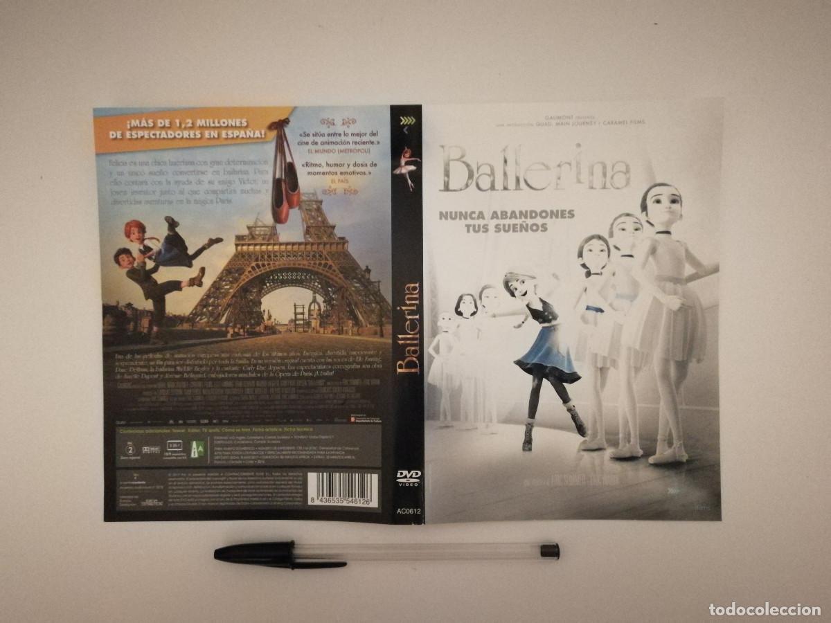 Cinema: CARATULA ORIGINAL -A4- Ballerina &rdquo;nunca abandones tus sue&ntilde;os - ANIMACION - DIBUJOS ANIMADOS